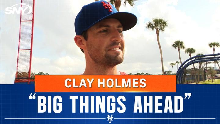 Clay Holmes on what he's seen from the team at Port St. Lucie: 'Big things ahead for the Mets'