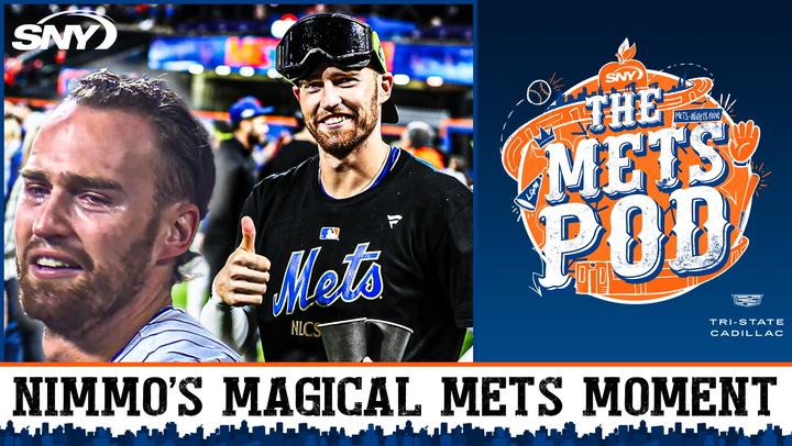 Understanding the emotion of Mets outfielder Brandon Nimmo after NLDS victory | The Mets Pod