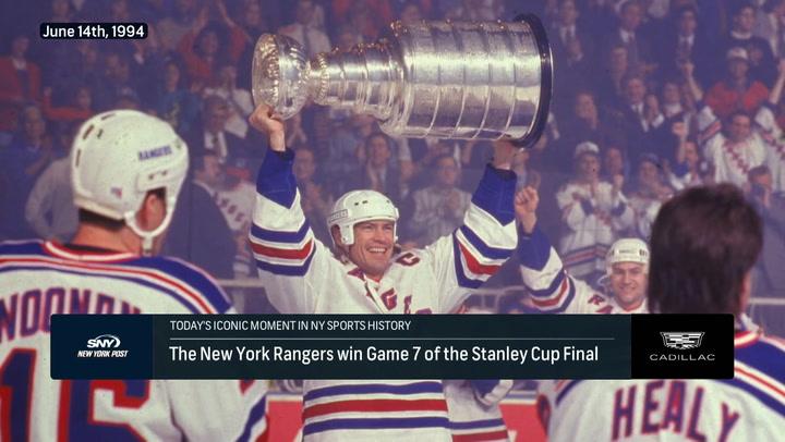 The 1994 Rangers win the Stanley Cup On this iconic day in NY sports history