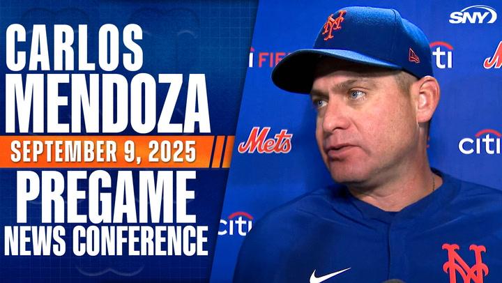 Carlos Mendoza on Mets' outfield plans with Jose Siri back: 'We're gonna play the matchups.'