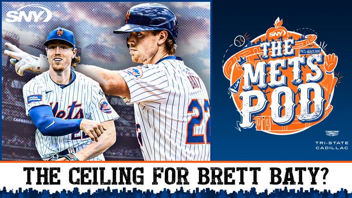 "The Mets Pod" asks if Brett Baty's Triple-A success will translate to MLB with the Mets.