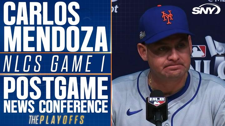 Carlos Mendoza on comfortability of using Kodai Senga in potential Mets-Dodgers Game 5