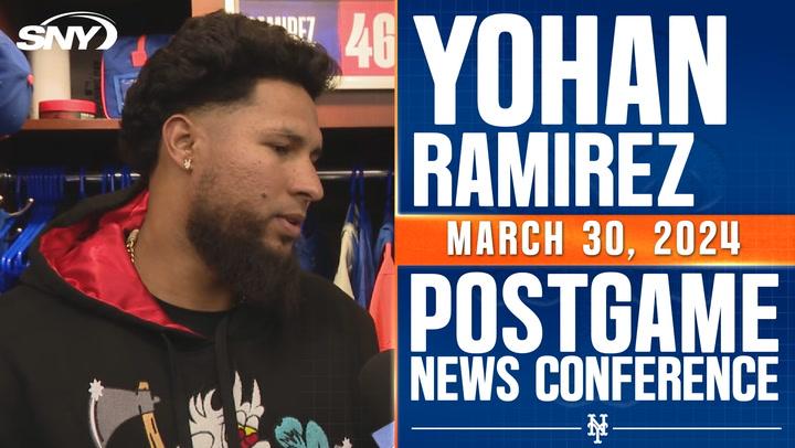 Yohan Ramirez discusses Rhys Hoskins incident | SNY