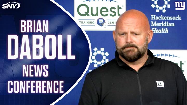 Brian Daboll previews Giants' Week 3 matchup against the Browns