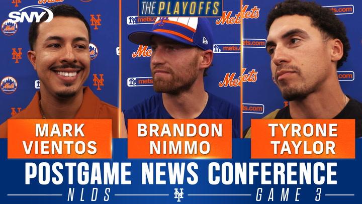 Mark Vientos, Brandon Nimmo, and Tyrone Taylor on Citi Field crowd in Mets win: 'It was epic'