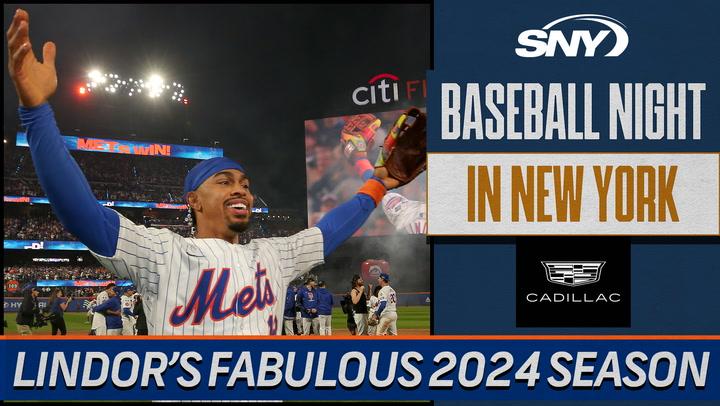 A look back at Francisco Lindor's sensational 2024 season with the Mets | Baseball Night in NY