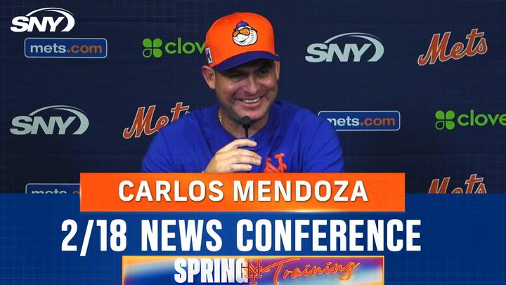 Carlos Mendoza on what the Mets learned from going to NLCS last season