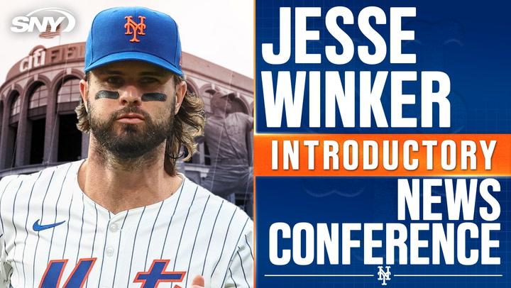 Jesse Winker talks return to the Mets after 'amazing' 2024 season