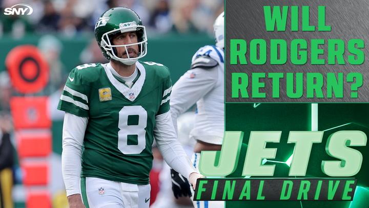 Will Aaron Rodgers return to the Jets in 2025? Discussion on Jets Final Drive explores options.