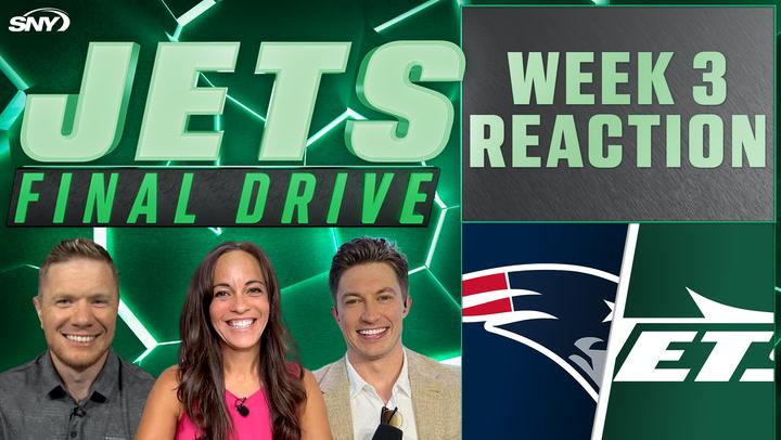 Jets vs Patriots Week 3 Reaction: Aaron Rodgers, defense dominate | Jets Final Drive