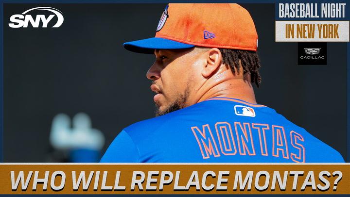 Who will replace Frankie Montas in Mets' pitching rotation? | Baseball Night in NY