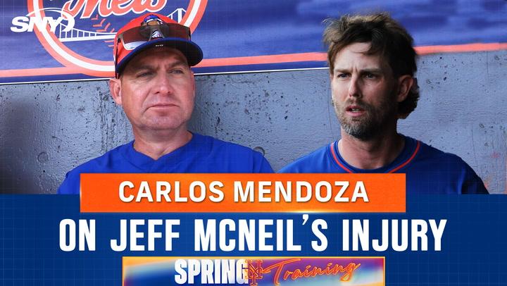 Jeff McNeil and Sean Manaea injury update from Carlos Mendoza