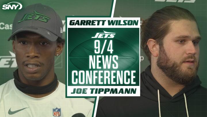Joe Tippmann on role after AVT injury, Garrett Wilson says Justin Fields is 'locked in'