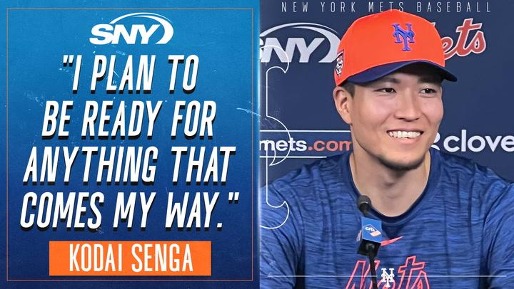 Kodai Senga on Mets' teammate Shintaro Fujinami, reaction to Yoshinobu Yamamoto signing with Dodgers