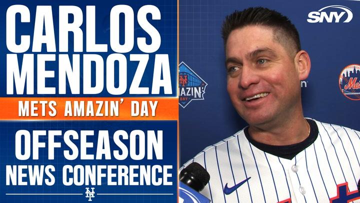 Carlos Mendoza on adding superstar Juan Soto, and his thoughts on the Pete Alonso free agency 