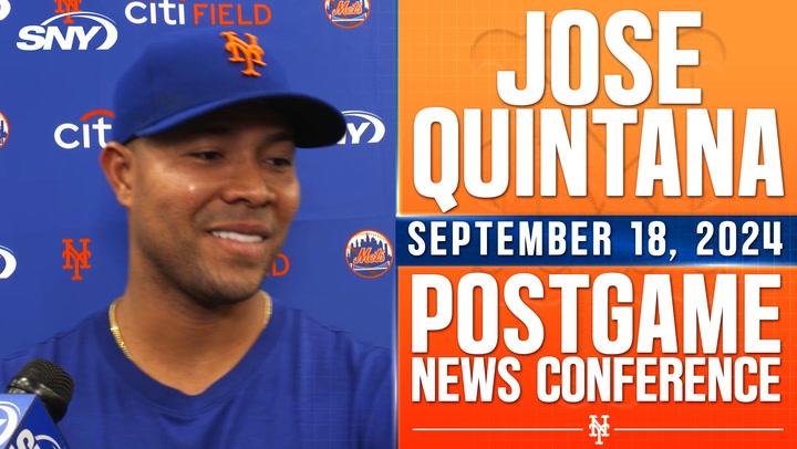 Mets' Jose Quintana talks career-high 23.2 inning scoreless streak after win over Washington