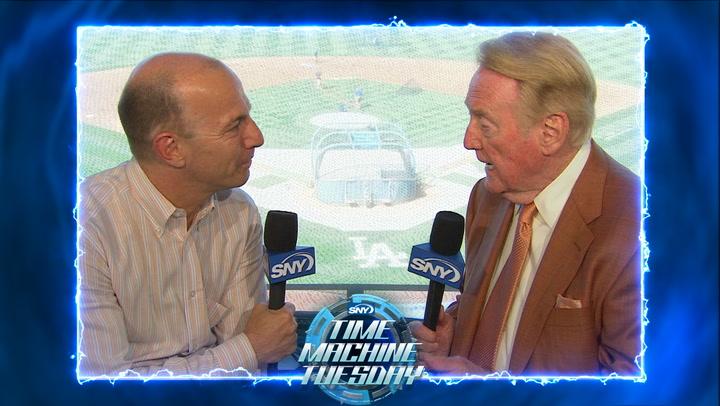 Gary Cohen and Vin Scully talk Brooklyn Dodgers in 2013 | Time Machine Tuesday