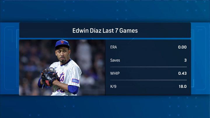 Edwin Diaz big for Mets in his last seven games