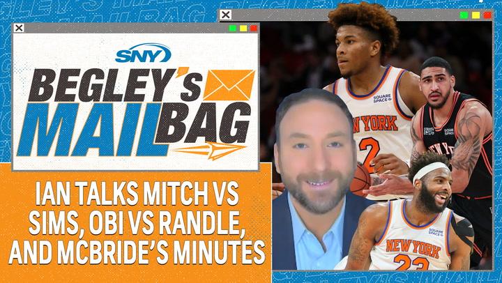 How Deuce McBride earns more minutes, will Knicks pick Jericho Sims over Mitchell Robinson? | Begley's Mailbag