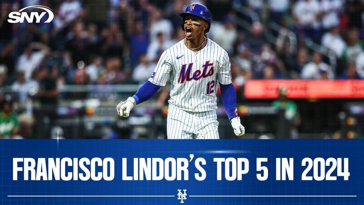 What are your Top 5 Francisco Lindor highlights in 2024?