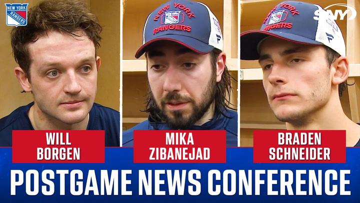 Three Rangers players discuss 2-1 loss at Winnipeg; emphasis on needing to secure wins.