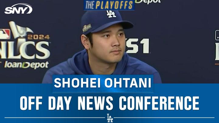 Shohei Ohtani on Francisco Lindor's season, struggles leading off in Mets-Dodgers series