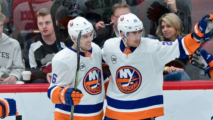 Brock Nelson & Ryan Pulock on 13-game road trip, Zdeno Chara | Islanders News Conference