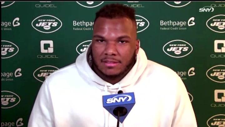 John Franklin-Myers on being sidelined by COVID, facing Tom Brady | Jets News Conference