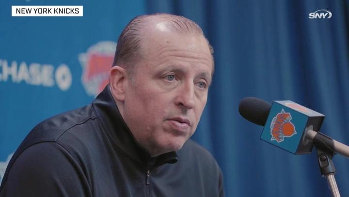 Knicks vs Suns: Tom Thibodeau on defending Devin Booker in loss | Knicks Post Game