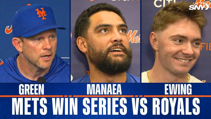 Mets react after strong effort to secure series win vs. Royals