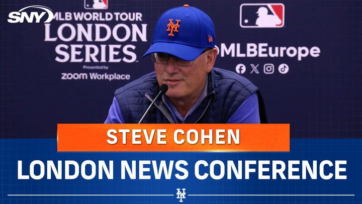 Steve Cohen on Mets fanbase, says food is better in London than New York