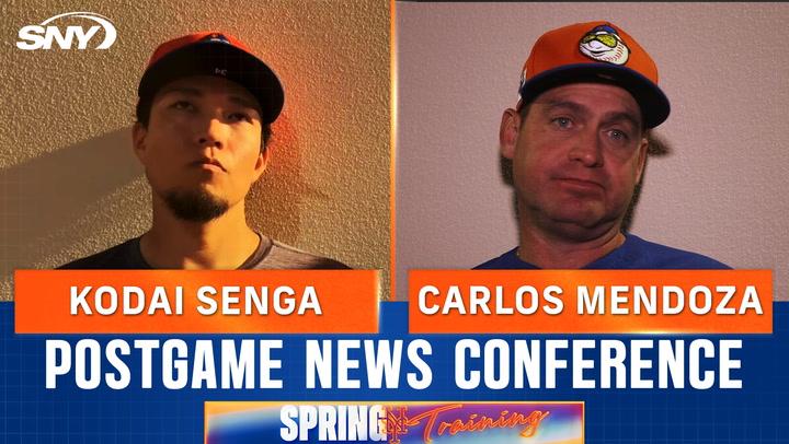 Carlos Mendoza says Kodai Senga is 'on a mission' after Mets spring training start