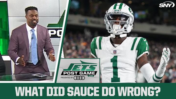 Bart Scott analyzes Sauce Gardner's coverage error during Colts' final drive on SNY show.