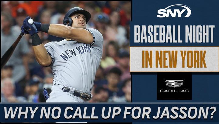 Why have the Yankees not called up Jasson Dominguez? | Baseball Night in NY