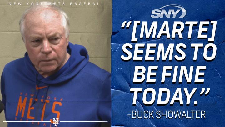 Buck Showalter gives update on Mets injuries, says Starling Marte is 'fine,' Kodai Senga 'felt better'