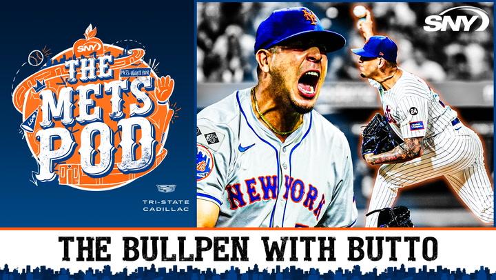 "The Mets Pod: Discussing Jose Butto's bullpen role and the need for relievers to throw more strikes."