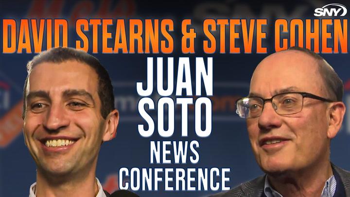 Steve Cohen and David Stearns on how Juan Soto will improve Mets' lineup