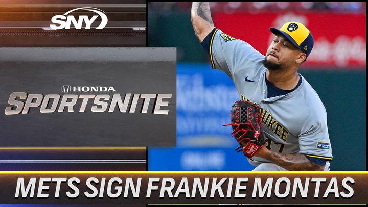 Reaction to Mets signing Frankie Montas | SportsNite