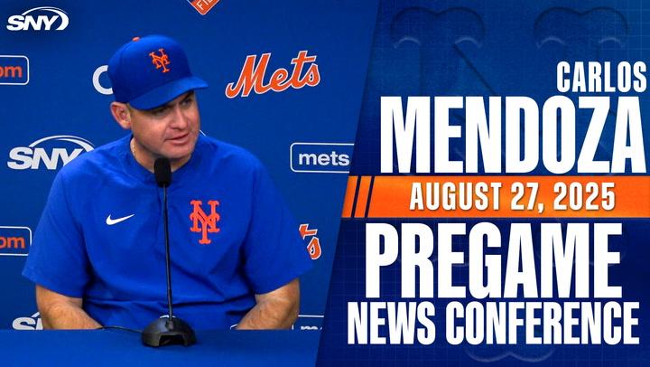 Carlos Mendoza gives update on Huascar Brazobán, talks about use of Ryan Helsley