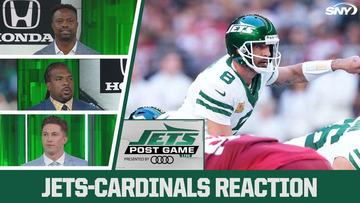 Bart Scott, Willie Colon, and team discuss Jets' 31-6 loss to Cardinals on Jets Post Game Live.