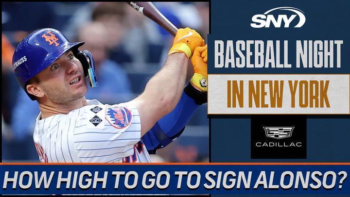 Where to set the bar for Mets to sign Pete Alonso? | Baseball Night in NY