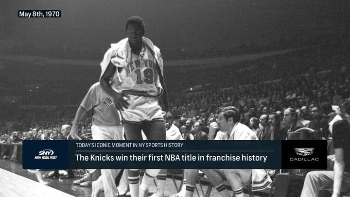 Knicks win first NBA championship in franchise history 54 years ago today