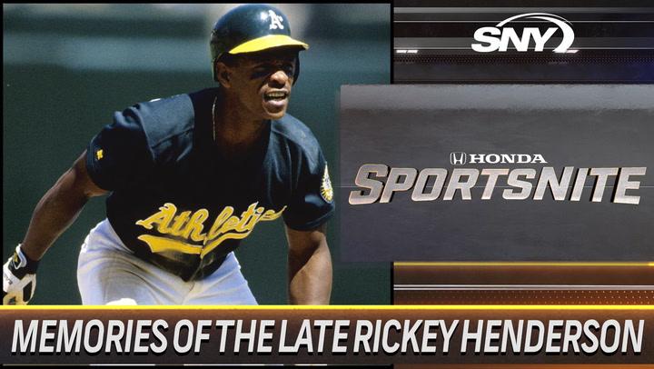 John Harper remembers the career of late Hall of Famer Rickey Henderson | SportsNite