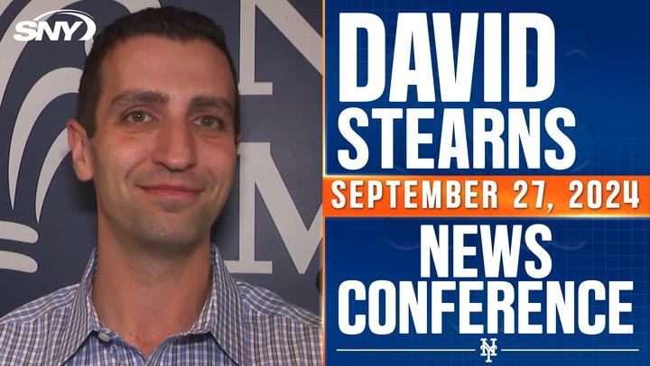 David Stearns on Atlanta postponement, Mets pitching depth, and Luisangel Acuña