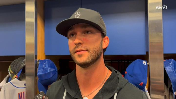 Tyler Naquin on trade to Mets: 'I'm excited, just another opportunity to be on a good ball club' | Mets Pre Game