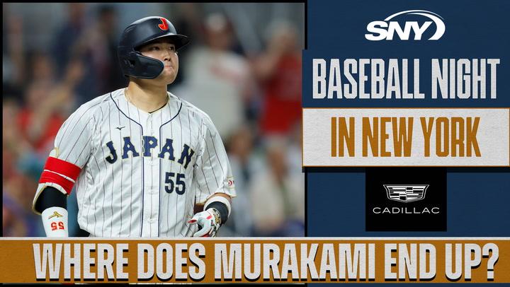 Japan's Murakami featured on SNY's Baseball Night in New York with the headline "Where does Murakami end
