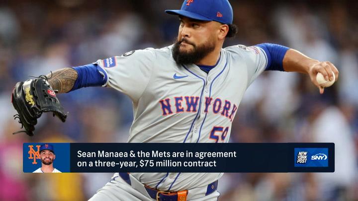 Mets keep Sean Manaea in Queens on 3 year deal