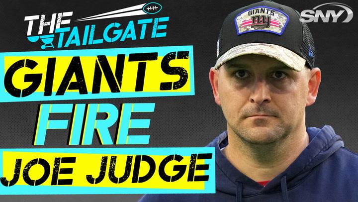 NFL Insider on Giants firing Joe Judge, potential GM and head coach pairings | The Tailgate