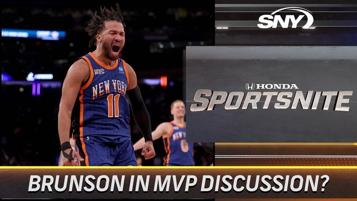 Should Jalen Brunson be in the MVP conversation? | SportsNite
