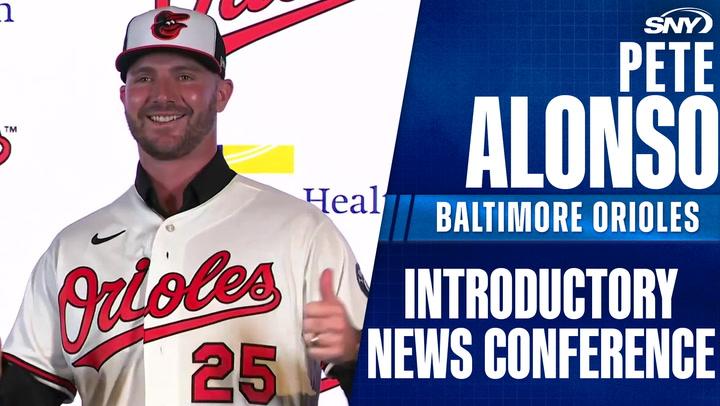 Pete Alonso reflects on time in Mets organization